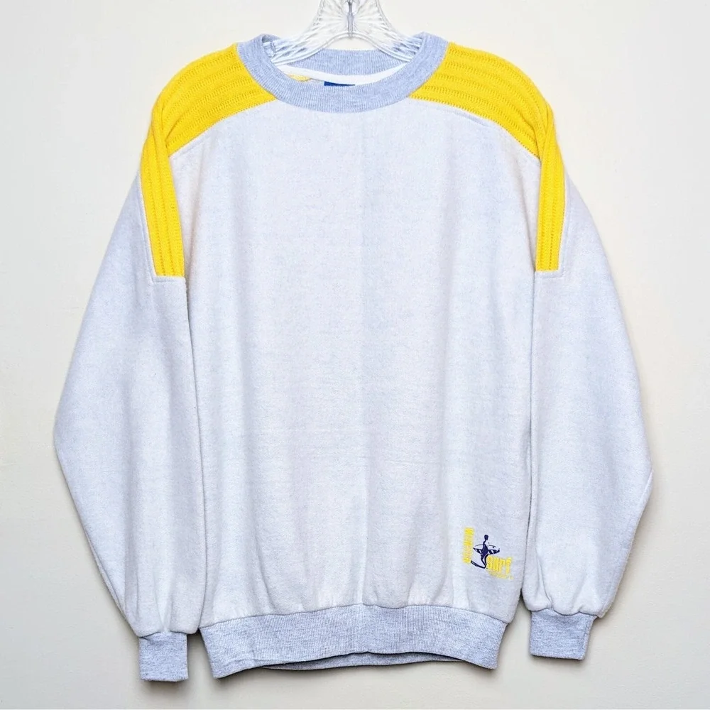 Ocean Pacific Vintage 80s Winter Surf Crewneck Sweatshirt OP DS Soft Small